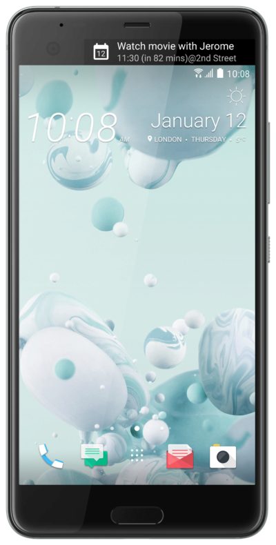 Sim Free HTC U Ultra Mobile Phone - Ice White.